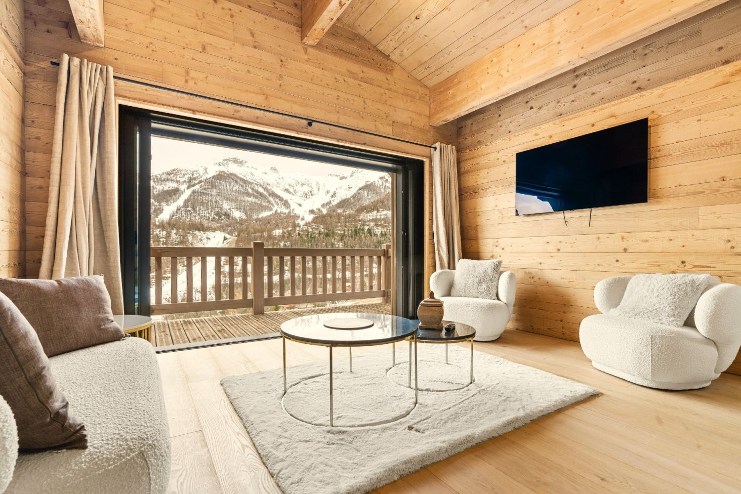 Prestigieux chalet au pied des pistes 