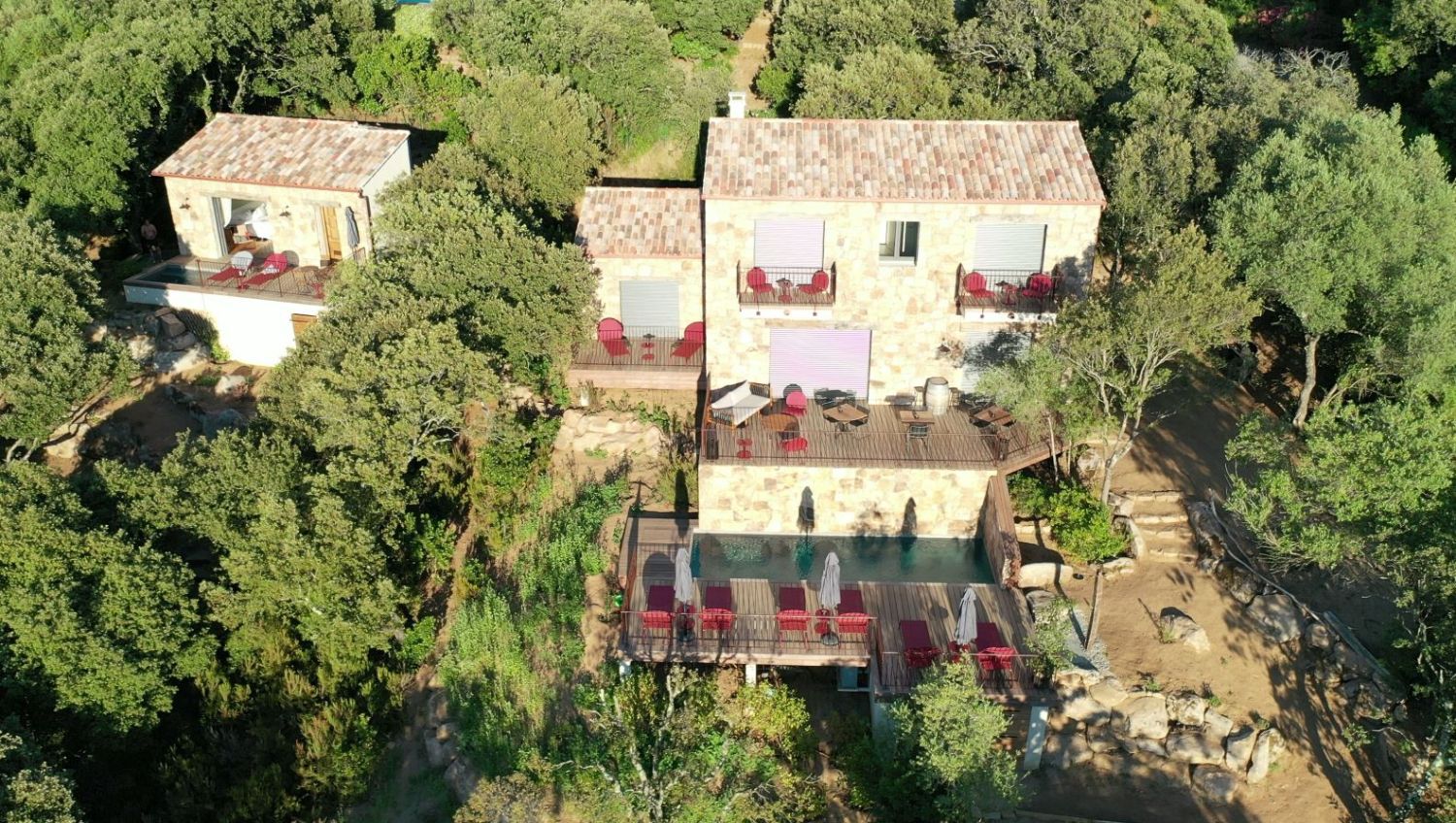 Charming villa in Corsica - panoramic sea view 