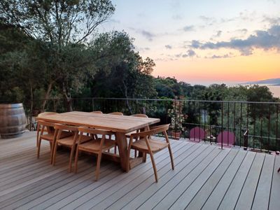 Charming villa in Corsica - panoramic sea view 