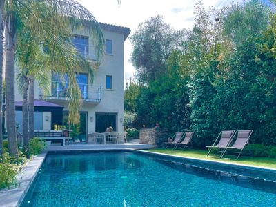 Villa with Pool Cannes – Garden, Events up to 50 Guests