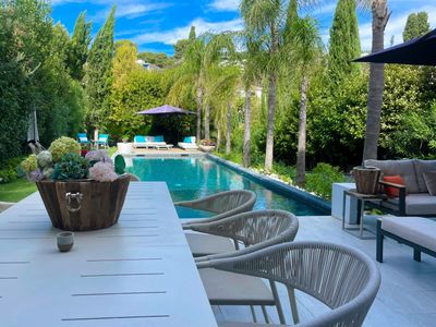 Villa with Pool Cannes – Garden, Events up to 50 Guests