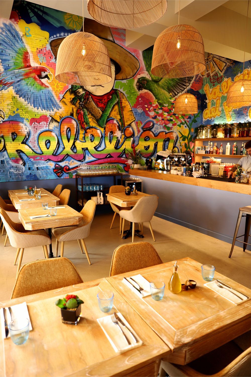 Restaurant with South American flavors, 5 minutes from the Palais des Congrès 