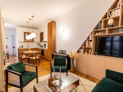 Trendy architect apartment in the heart of Paris