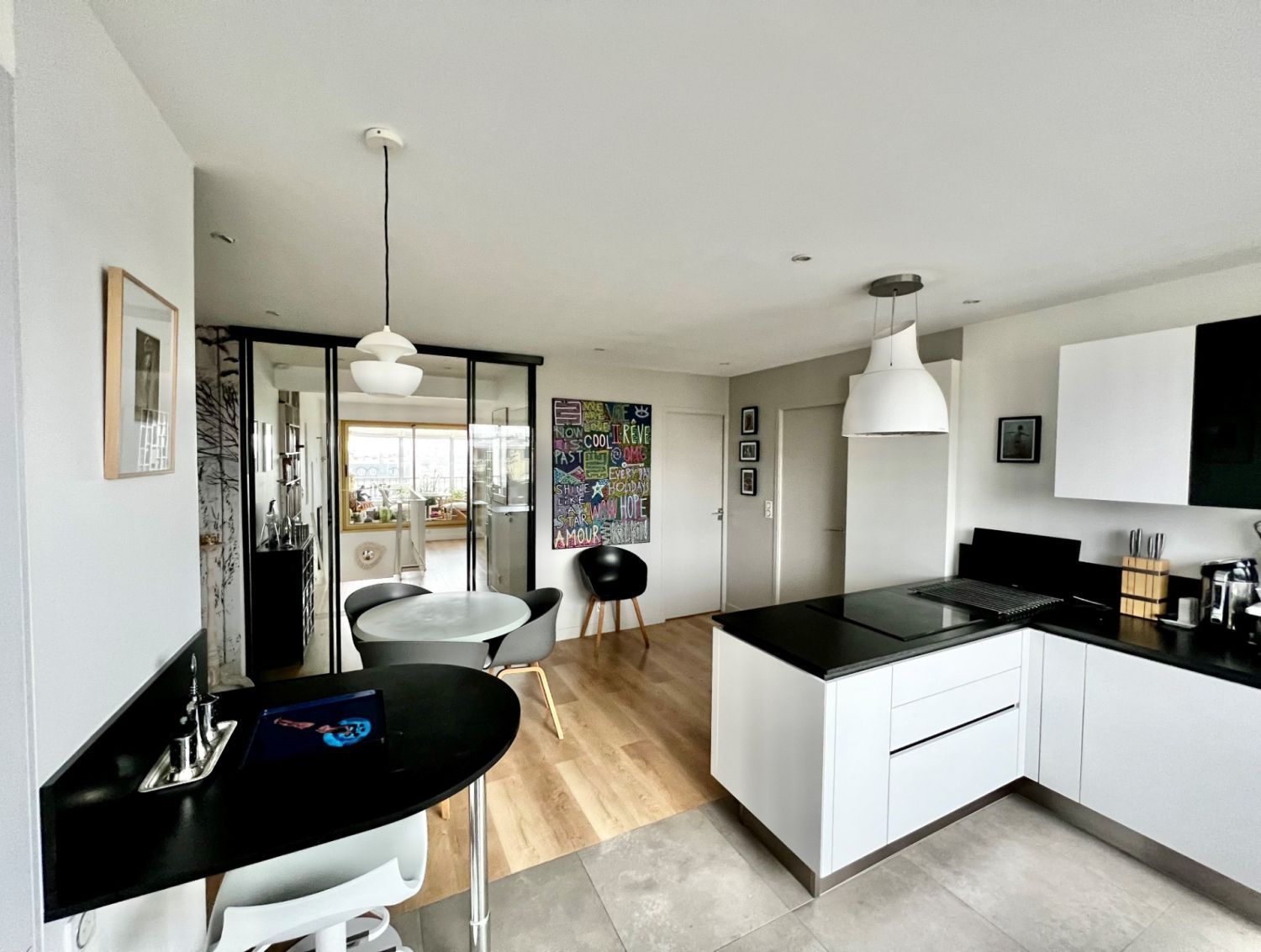 Duplex terrace with breathtaking view of the Parisian SkyLine