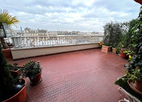 Duplex terrace with breathtaking view of the Parisian SkyLine