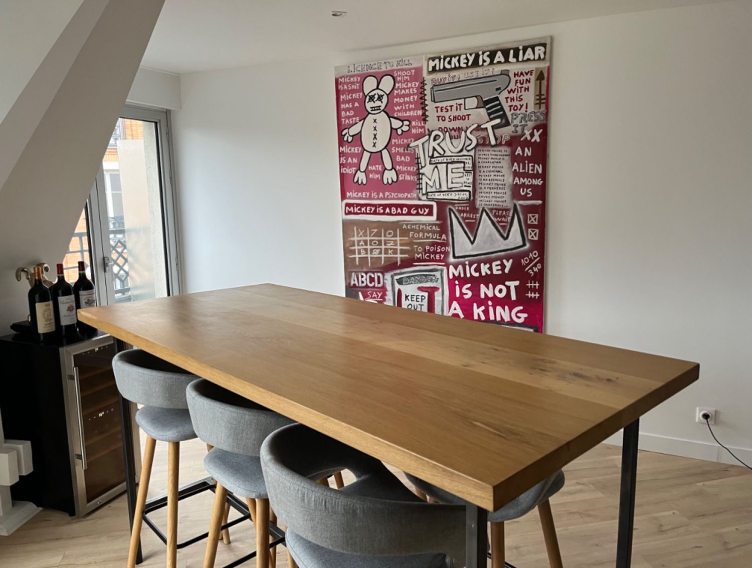 Beautiful apartment with a view of Montmartre and the Sacré-Cœur 