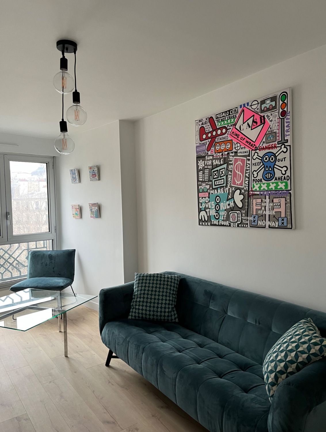 Beautiful apartment with a view of Montmartre and the Sacré-Cœur 