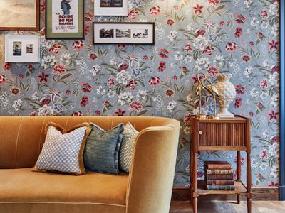 A cocktail bar in an 18th-century mansion