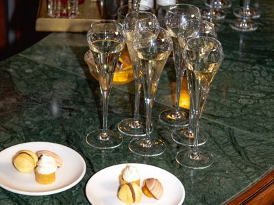 A cocktail bar in an 18th-century mansion