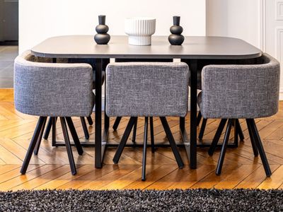 Appartement Élégant Noir et Blanc près des Champs-Élysées pour Événements