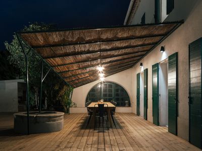 Private villa and garden 