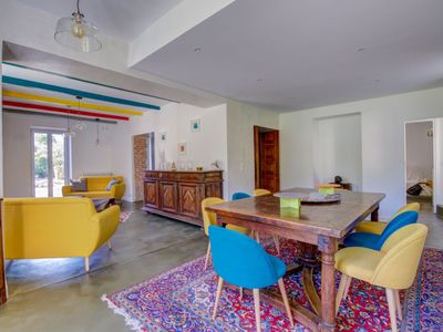 Private villa and garden 