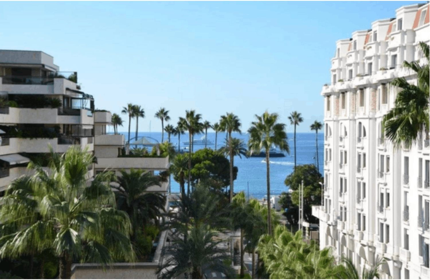 Sea View Apartment Cannes – Terrace, 30 Guests