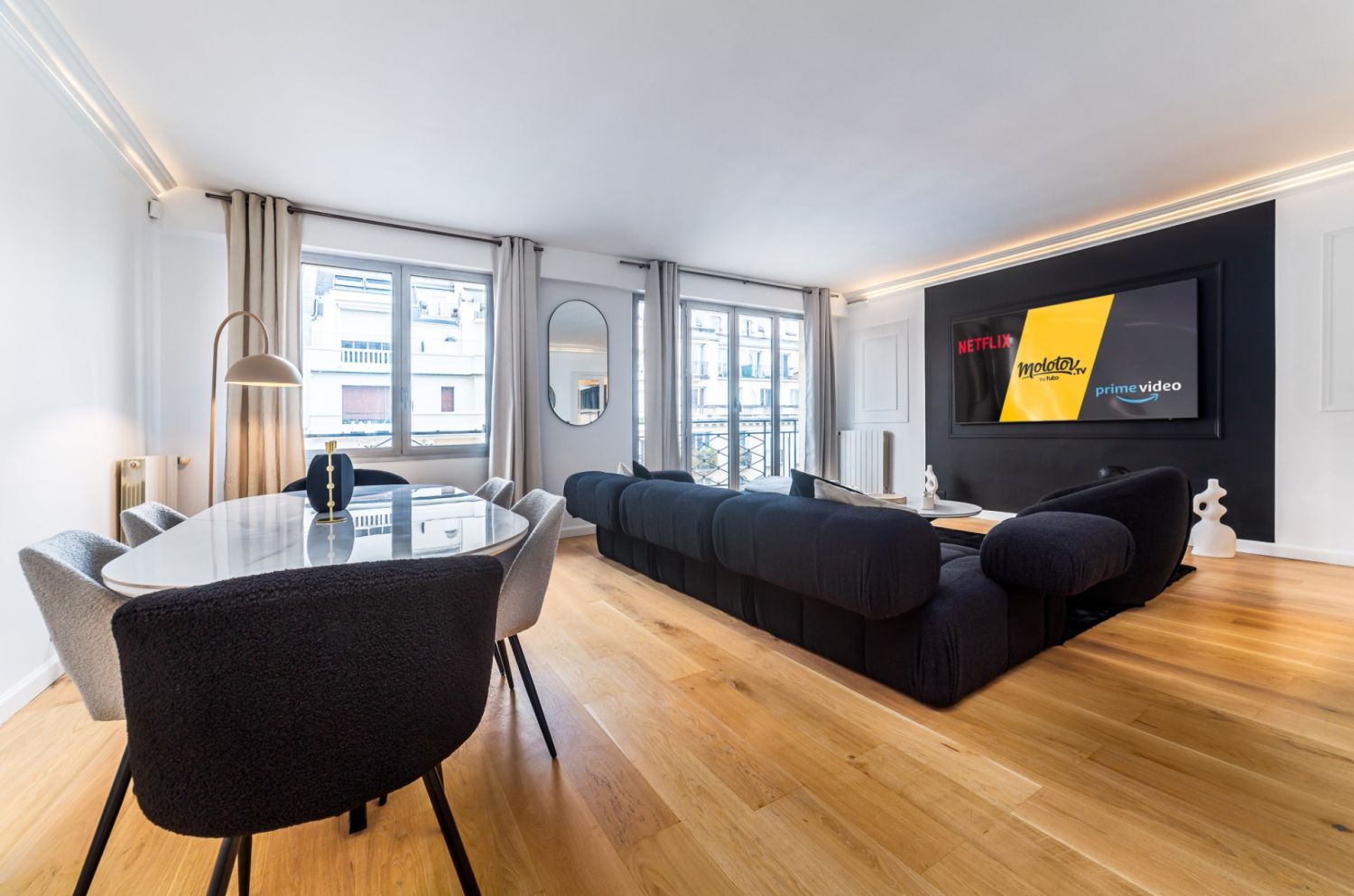 Appartement avec Vue Imprenable sur la Tour Eiffel pour Événements