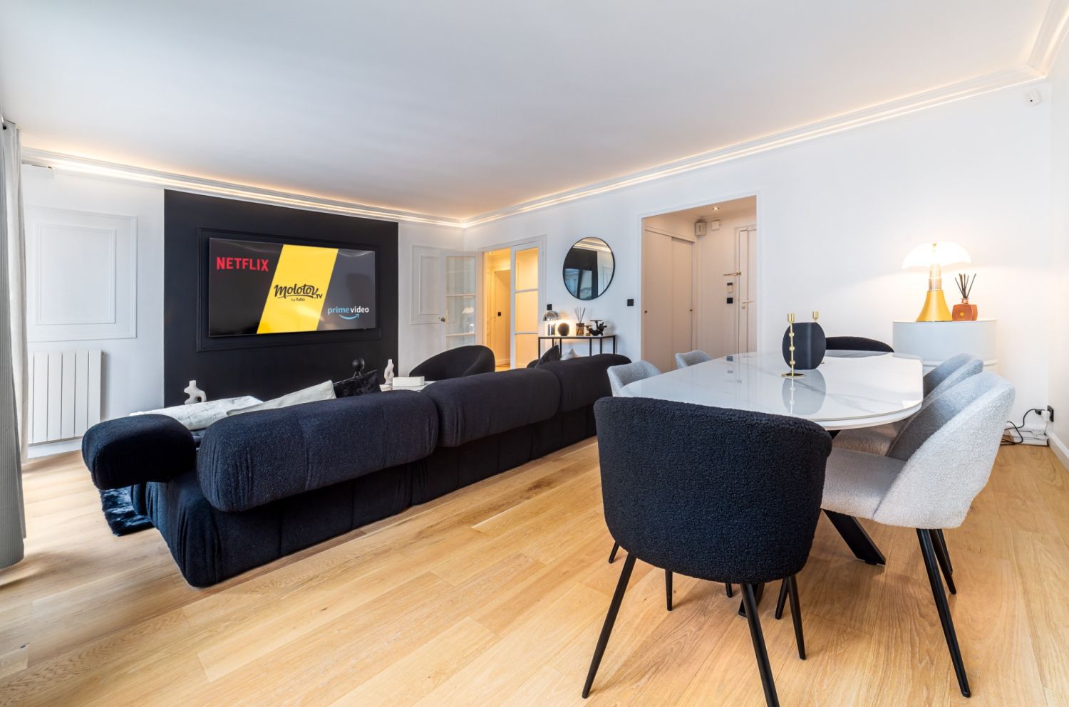 Appartement avec Vue Imprenable sur la Tour Eiffel pour Événements