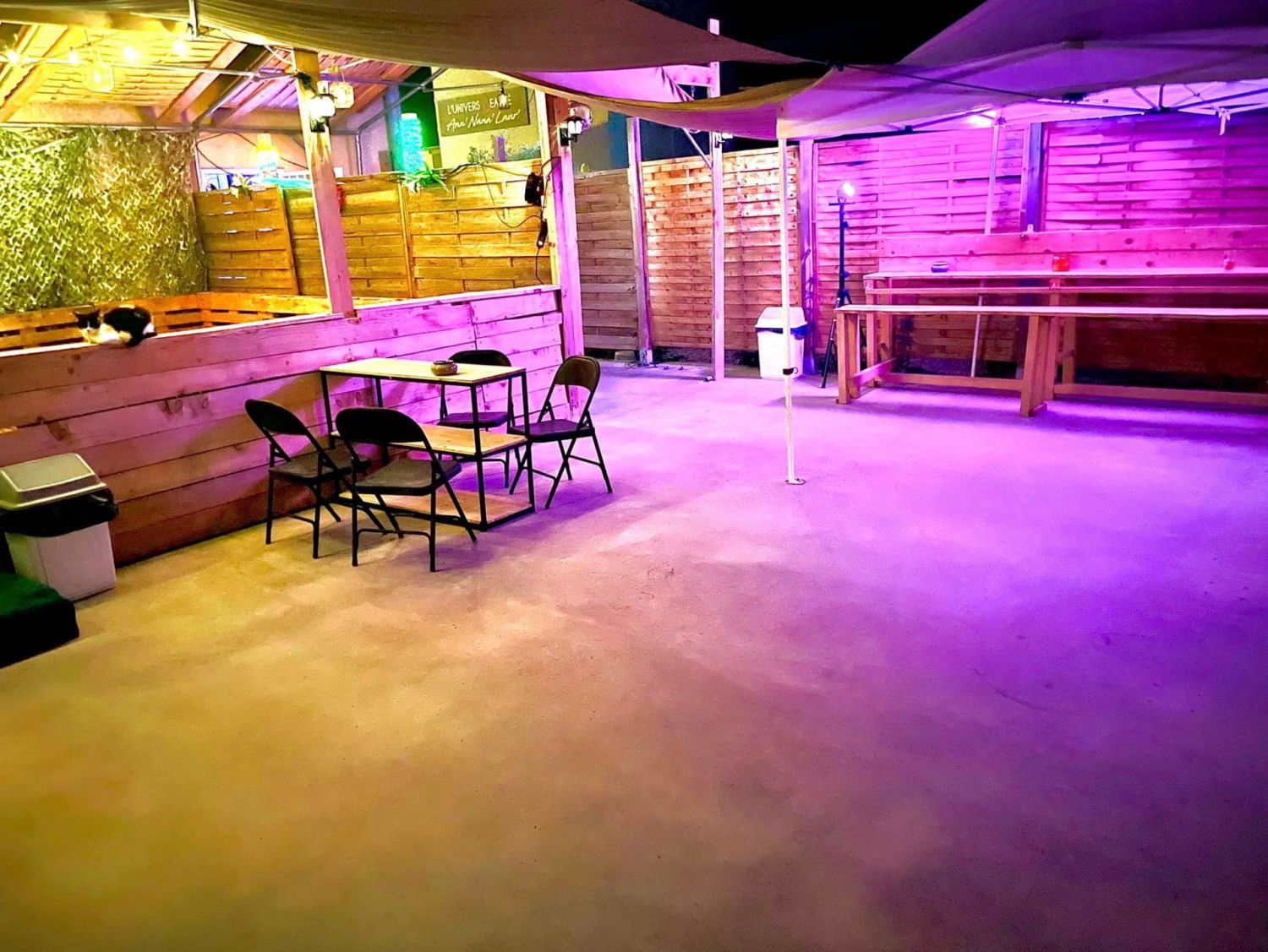 Event loft with a terrace