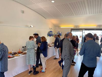 Modern Parisian Cultural Space for Events Near Gare du Nord