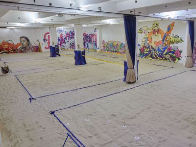 Reception room / Covered Beach