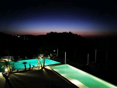 Luxury villa facing the sea