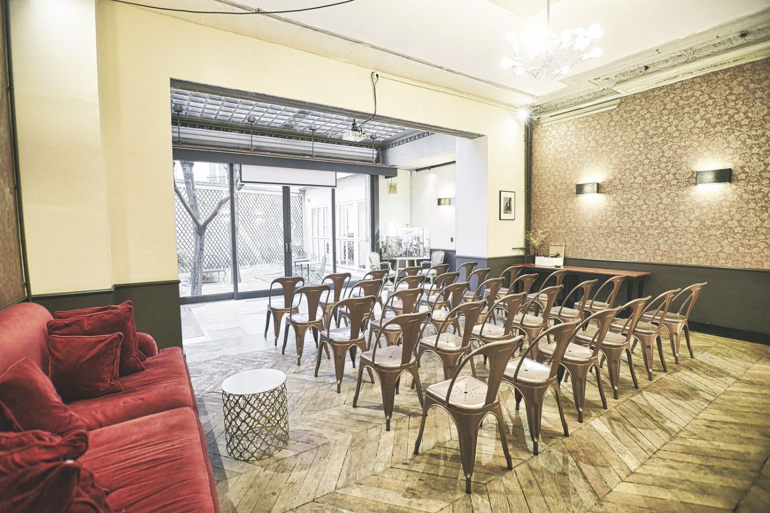 Grand Salon & Private Garden in Paris | Unique Event Venue