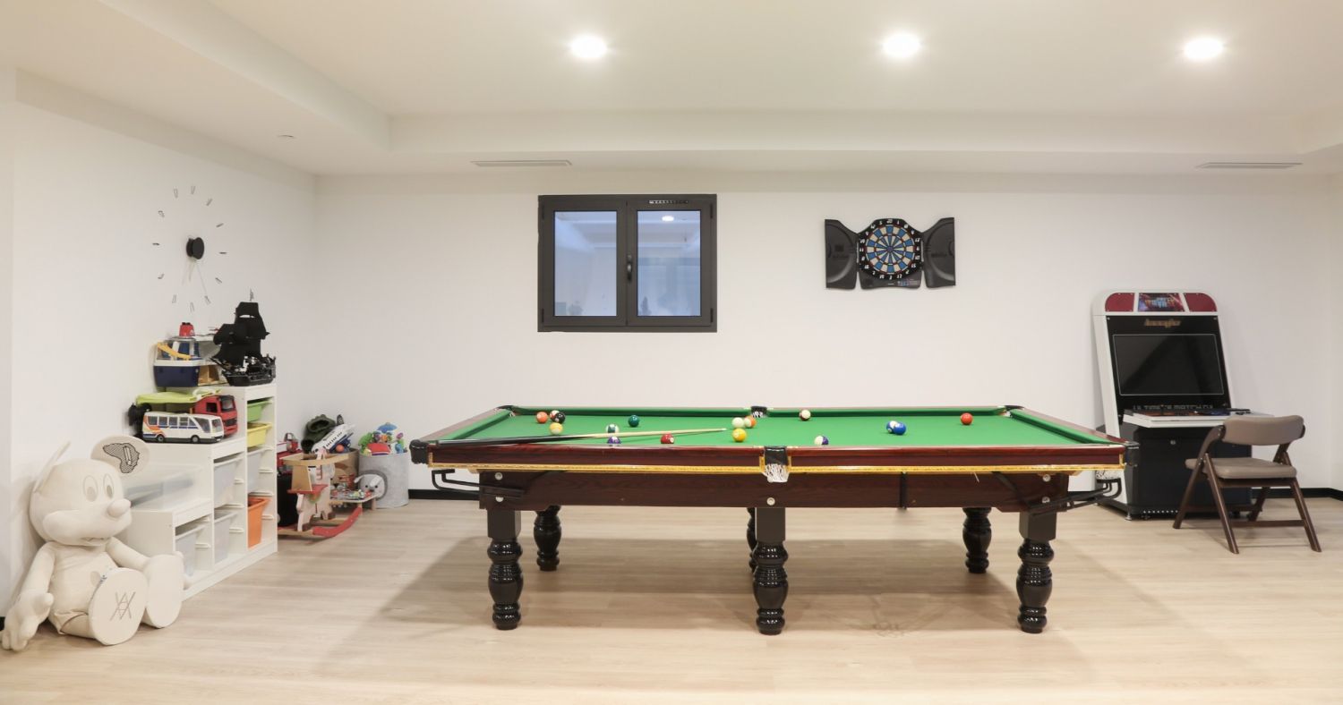 Villa de luxe avec espaces de jeux