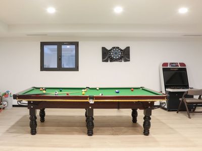 Luxury villa with a playground