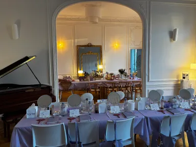 Elegant Haussmann-Style Flat for Events in Paris