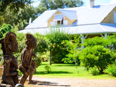 Domaine sur le thème des Antilles en pleine nature