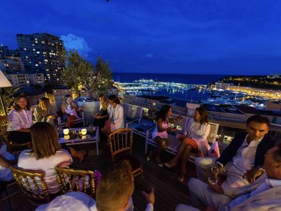 Luxury Monaco Terrace with Stunning Sea Views for Events