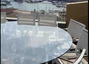 Exclusive terrace with a breathtaking view of the Port of Monaco