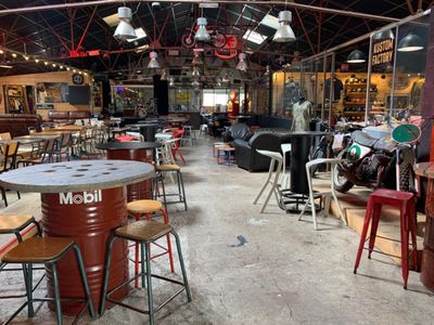 Unusual space, concept store, bar, boutique