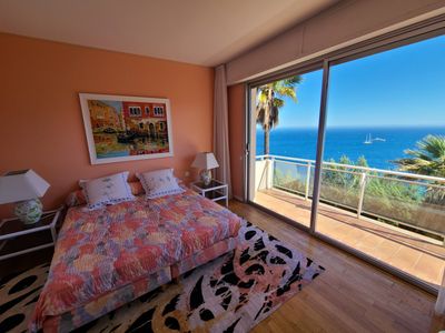 Luxury villa with swimming pool and panoramic view in Èze-sur-Mer