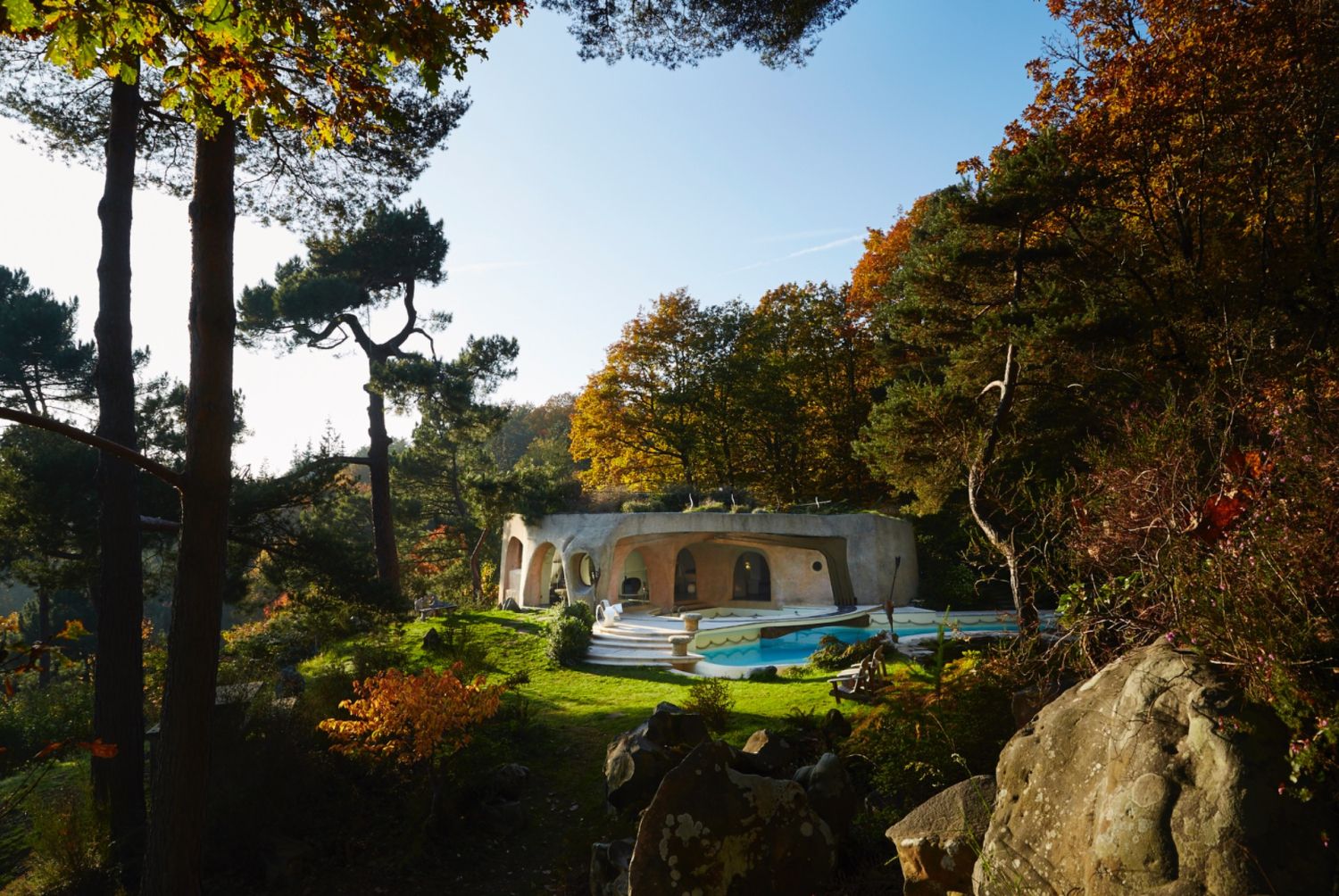 Villa troglodyte vintage 70 