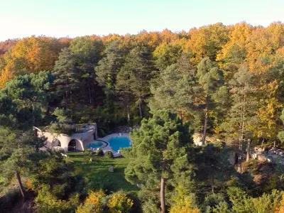 Villa troglodyte vintage 70 