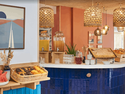 Trendy restaurant in Lyon