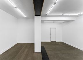 A brightly-lit gallery space near Saint-Germain-des-Prés