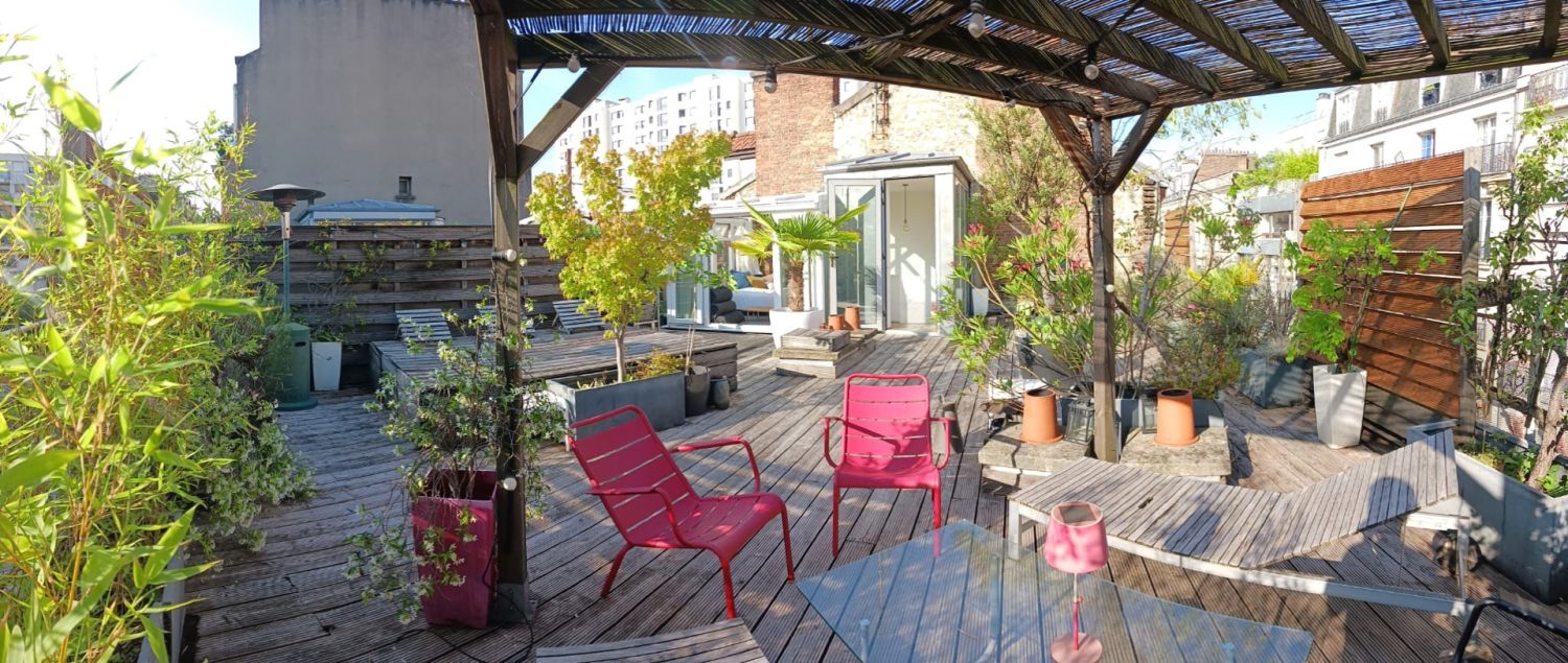 Luxury Garden Terrace Venue in Paris for Events & Gatherings
