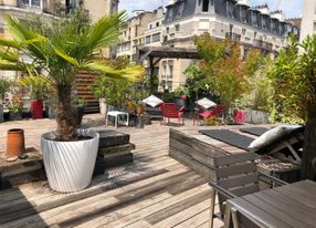 Oasis Rooftop in the heart of the village Jourdain 20th arrondissement