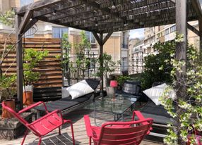 Oasis Rooftop in the heart of the village Jourdain 20th arrondissement