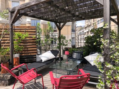 Luxury Garden Terrace Venue in Paris for Events & Gatherings