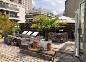 Oasis Rooftop in the heart of the village Jourdain 20th arrondissement