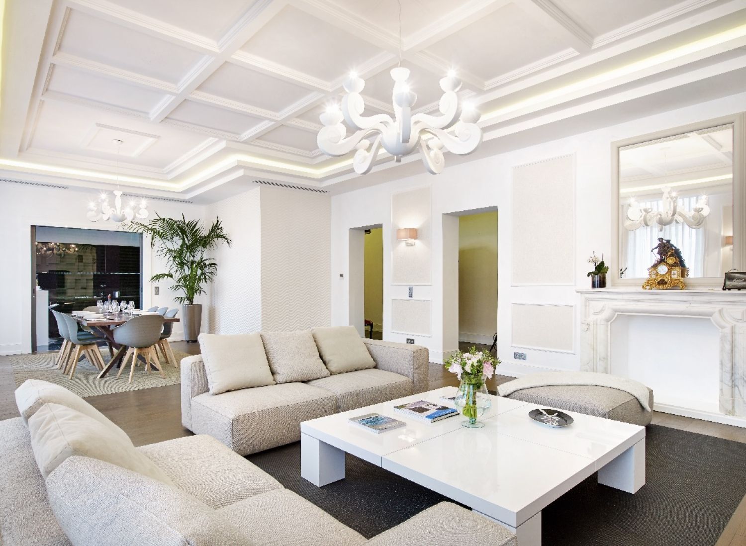 Spacious apartment facing the Palais des Congrès