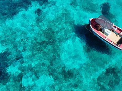 Journée amusante sur notre bateau