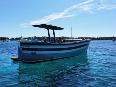 Journée amusante sur notre bateau