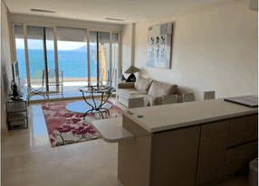 Two bedroom apartment with a sea view