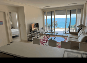 Two bedroom apartment with a sea view