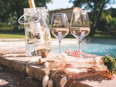 Provençal villa in the heart of the vineyards at the gates of Aix en Provence with 16 beds 