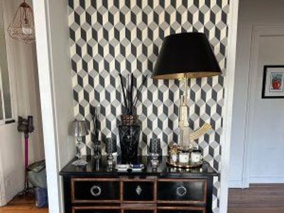 Elegant Apartment Near Eiffel Tower | 40m² Living Room