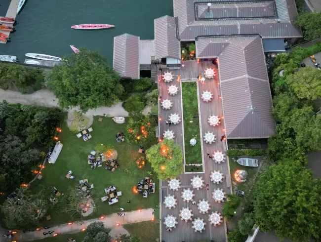 Event space on stilts