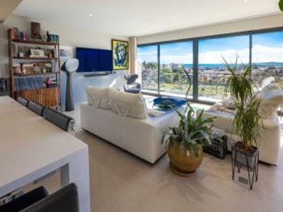 Villa with swimming pool, garden and sea view